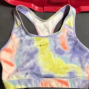 Nike Multicolor Tie-Dye Sports Bra